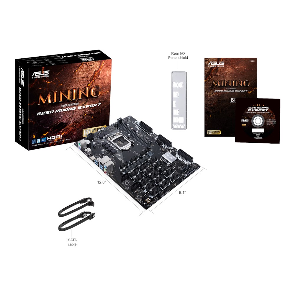Asus B250 Mining Expert - Motherboard Specifications On